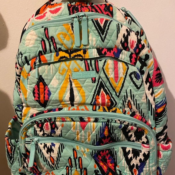 Vera Bradley teal backpack